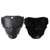 [Ongwan] Totenkopf Motorradbrille Unisex Outdoor Abnehmbare Motorradbrille Helm Motorrad Ski Sport Rennen (Grau)