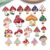 Mushroom House Oil Drop Pendant: 20 Styles for DIY Necklaces, Bracelets, Keychains & Jewelry Accessories