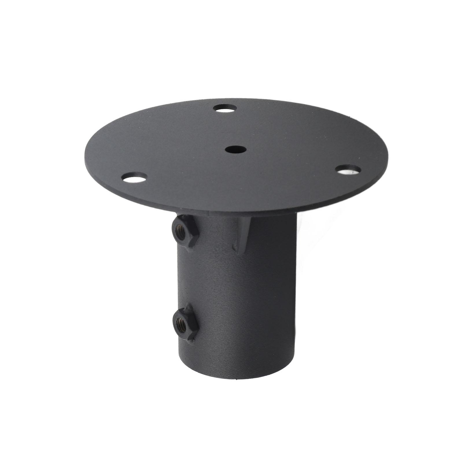 

Фланец основания столба сетки-рабицы, тяжелый цельный столб для забора, бетонное крепление для удержания забора, почтового ящика, флага 52mm / 2.05in