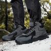 Men'S Outdoor Hiking Boots Warm Winter Waterproof High Quality Sneakers Non Slip Hiking Ankle Boots Men'S Winter Work Shoes
