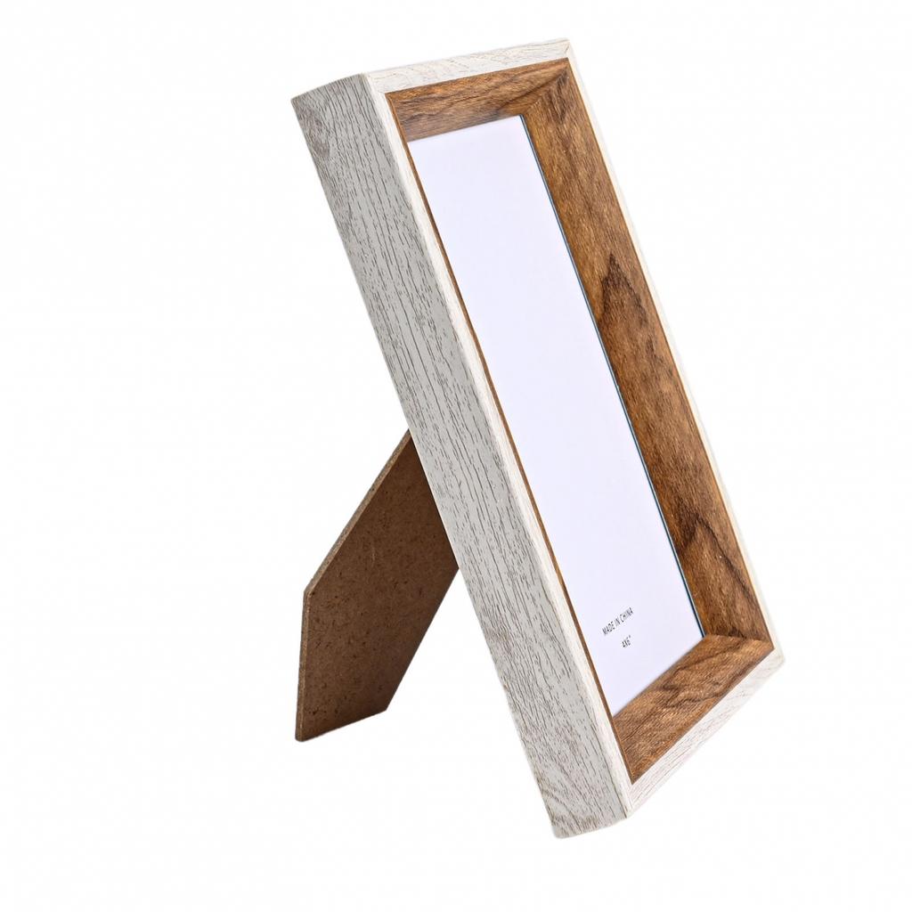 Ein Tisch-DIY-Fotorahmen Tisch-DIY-Fotorahmen Merkmal