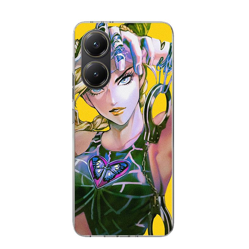 JoJo's Bizarre Adventure Jolyne Cujoh Phone Case For Xiaomi Poco F7 Ultra X7 X6 Pro X5 Redmi 15 15C 13 13C 12 12C 10 10A 10C 9 9