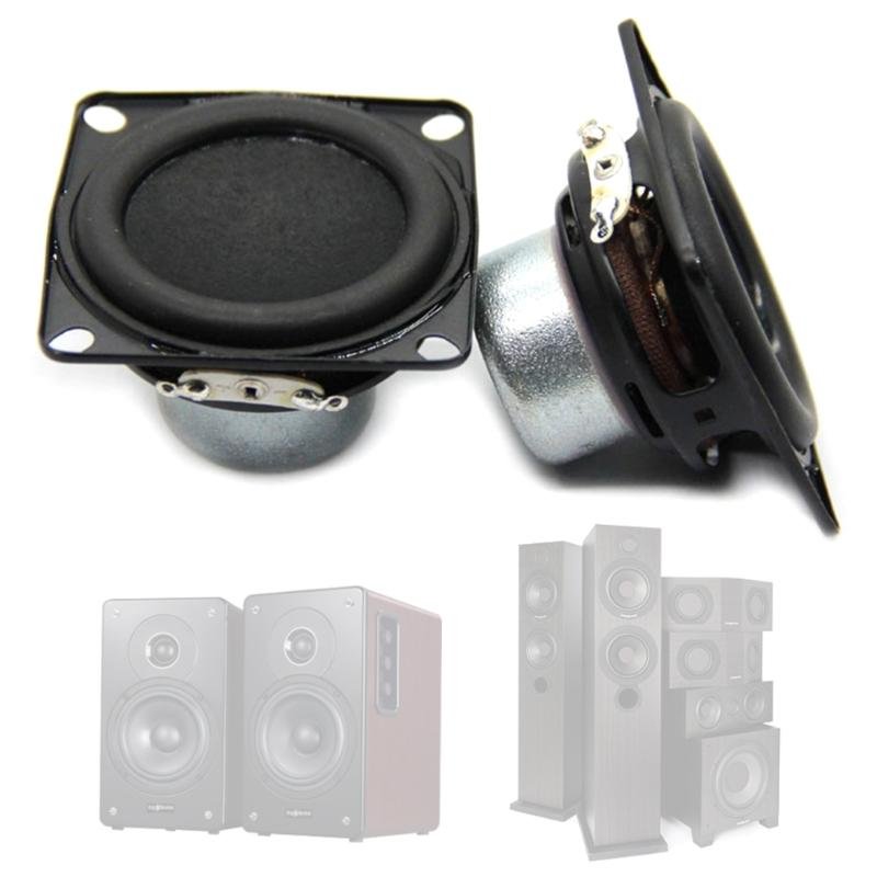 Portable 52mm Inner Magnetic Speaker, 15W Full Ranges Loudspeakers Suitable for DIY Projects for Home Theater Use
