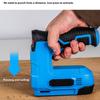 1500mAh Battery Electric Rechargeable Nailer Tool Fast Charging Portable Plastic Body Professional Woodworking Equipment