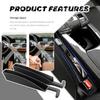 2PCS Car Seat Gap Filler Organizer With Charging Opening,Multifunctional Car Gap Filler Stop Things From Dropping,Universal Car Accessories Car Seat