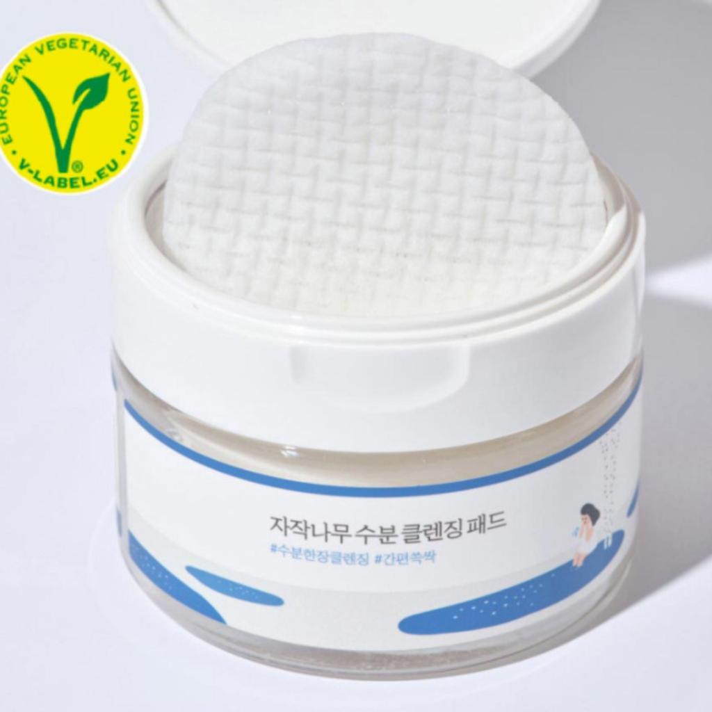 ROUND LAB Birch Juice Moisturizing Cleansing Pad 60 Pads