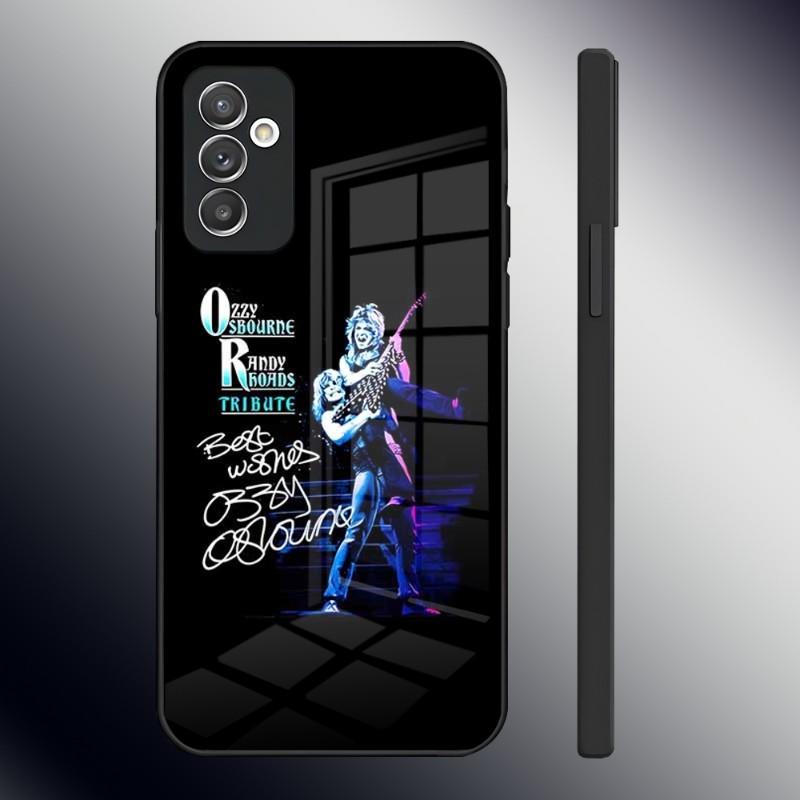 

Rock Band Ozzy Osbourne Phone Case Tempered Glass For Samsung A52 A22 A21 A71 A20 A31 A12 A51 A40 A10 A32 A72 A30 Back Cover Samsung A50