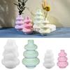 Resin Vase Mold Modern Style Resin Casting Vase Mould Multi-Function Creative Soft Silicone Mould For Making Flower Vases