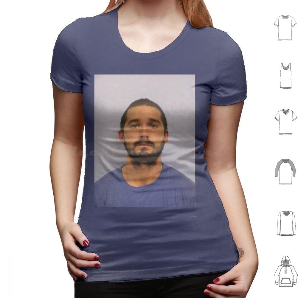 Shia Labeouf Mugshot T Shirt Cotton Men Women DIY Print Shia Labeouf Mugshot Shia Labeouf Shia Labeouf Mugshot Jail Do It All