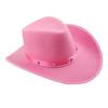 Classical Cowboy Hats With Studs Motifs Soft Comfortable Outdoor Event Costume Parties