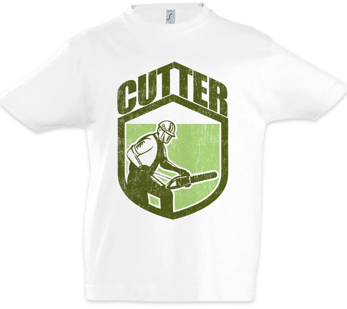 Cutter Kids Boys kids boys T-Shirt Lumberjack Wood Making Woodworker Woodman 120