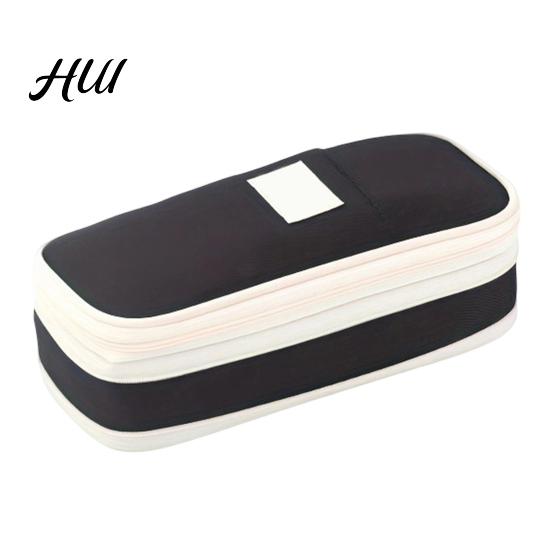 Soft Matte Surface Pencil Case Multifunctional Case, Large Capacity Adjustable Bag, Retractable Stationery Storage Drop Resistant School and
