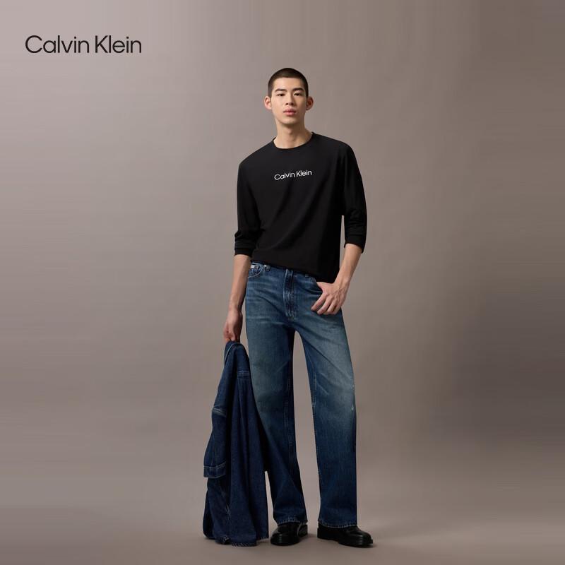 Calvin Klein Jeans Men's CK Logo Long Sleeve T-Shirt