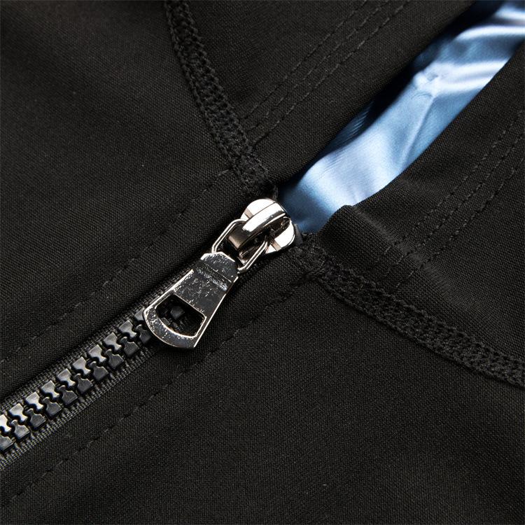 Dámská sportovní mikina na fitness korzet korzet s kapucí pro tvarování velkých velikostí