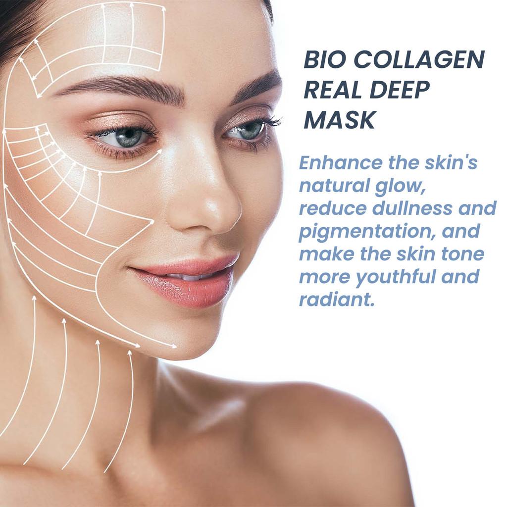 Ouhoe Hydrolyzed Collagen Face Mask For Deep Hydration And Moisturizing Anti-aging Benefits