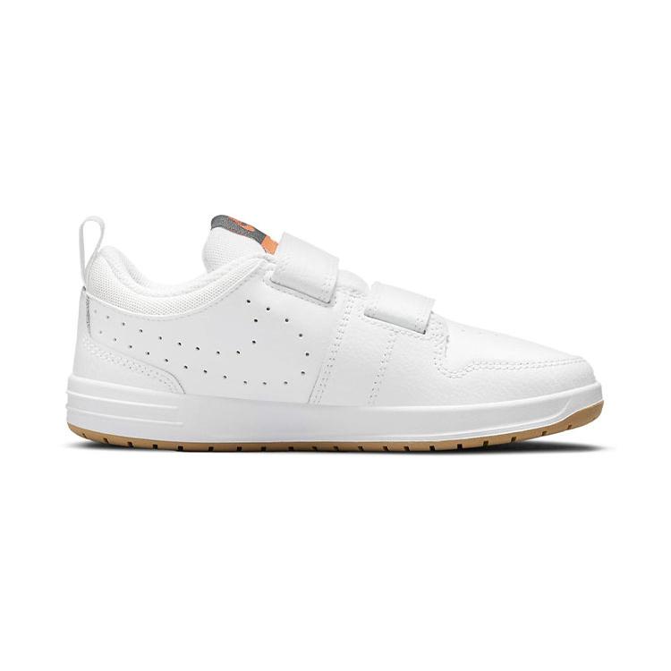 Nike Pico 5 Casual Low Top Kids' Skateboarding Shoes White Blue Children Aged 3 7 Years Old AR4161-106