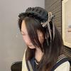 Retro Lolita Pleated Lace Headband & Hair Clip - Cute Children's Hair Accessories