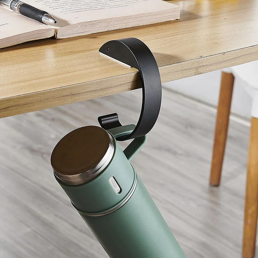 Punch-free Desk Edge Hook Adjustable Gaming Headset Desk Hanger Backpack Storage Hanging Hook Holder  Home Office Organizer