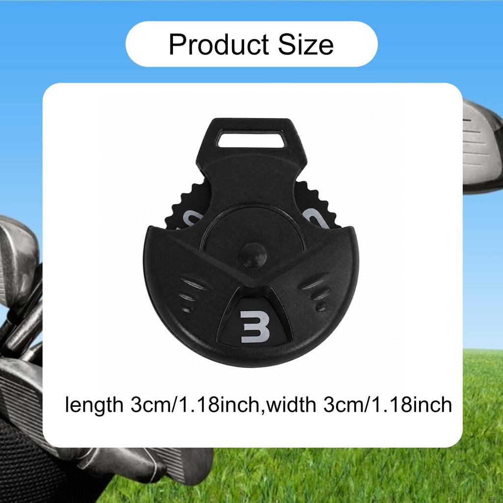 10Pcs Club Head Cover Number Tags Interchangeable Replacement Golf Accessories Labels for