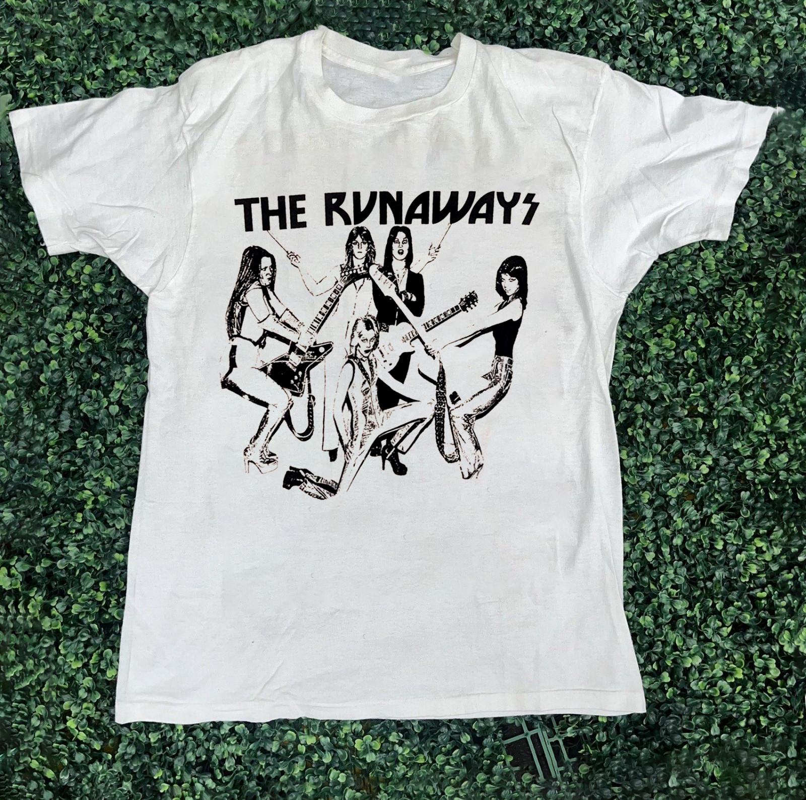 The Runaways Band Concert Tour Adult Unisex T-Shirt Full Size S-5XL S