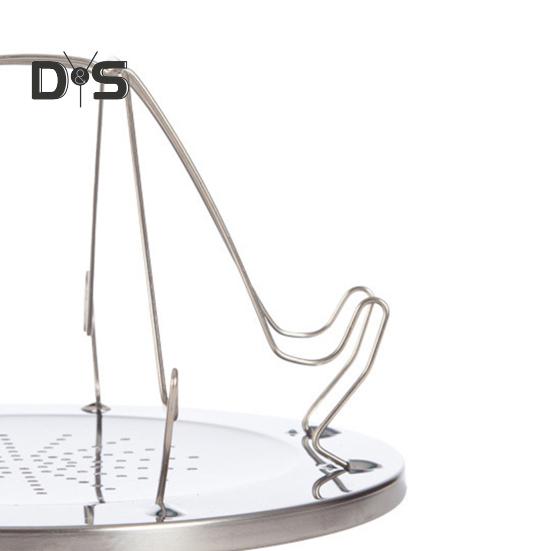 Stojan na toustovač z nerezové oceli, toustovač na 4 krajíce chleba, piknik, turistika, přenosný stojan, toustovač