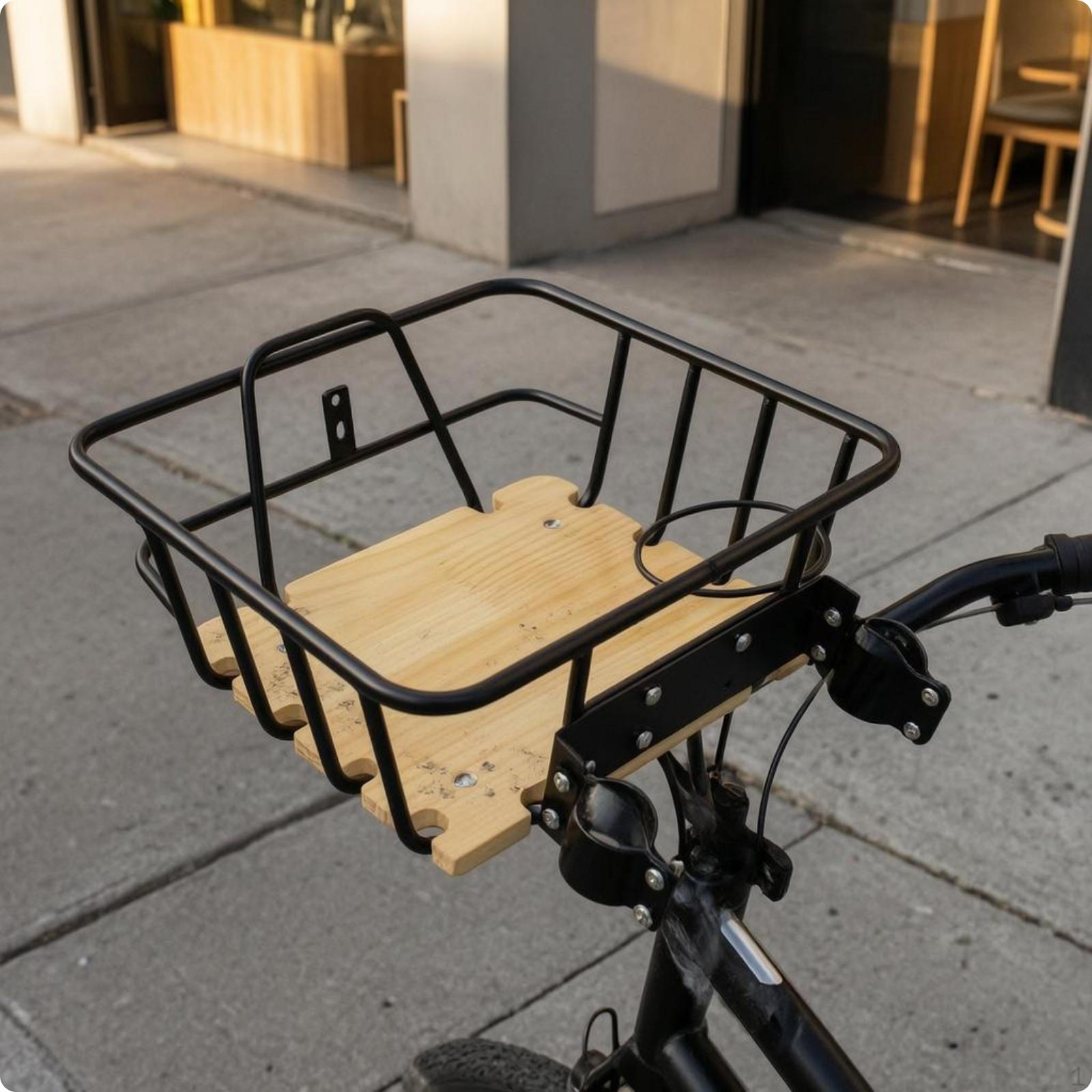 Front Bike Basket Clamp Mount Metal