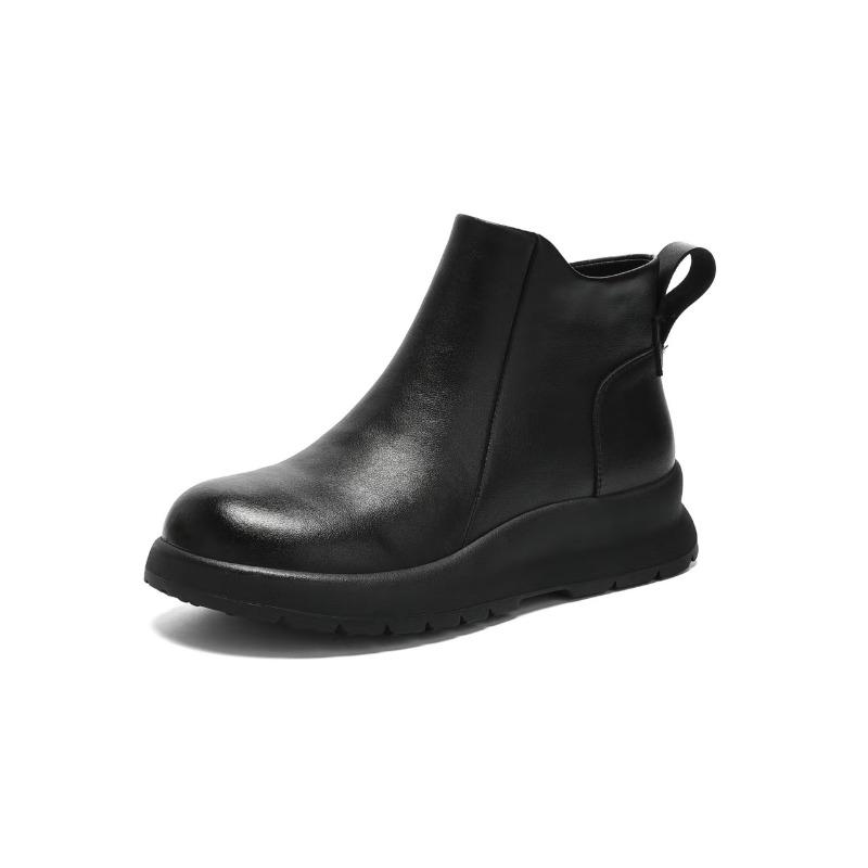 Thick-soled Shoes, Women's Boots, New Retro Boots, Versatile Ankle Boots