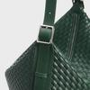 Borsa Tote da Donna in Vera Pelle Intrecciata a Mano in Pelle Bovina - Borsa a Spalla Versatile di Grande Capacità per il Pendolarismo