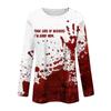 Long Sleeve Shirts For Women Cute Print Graphic Tees Blouses Casual Plus Size Basic Tops Pullover