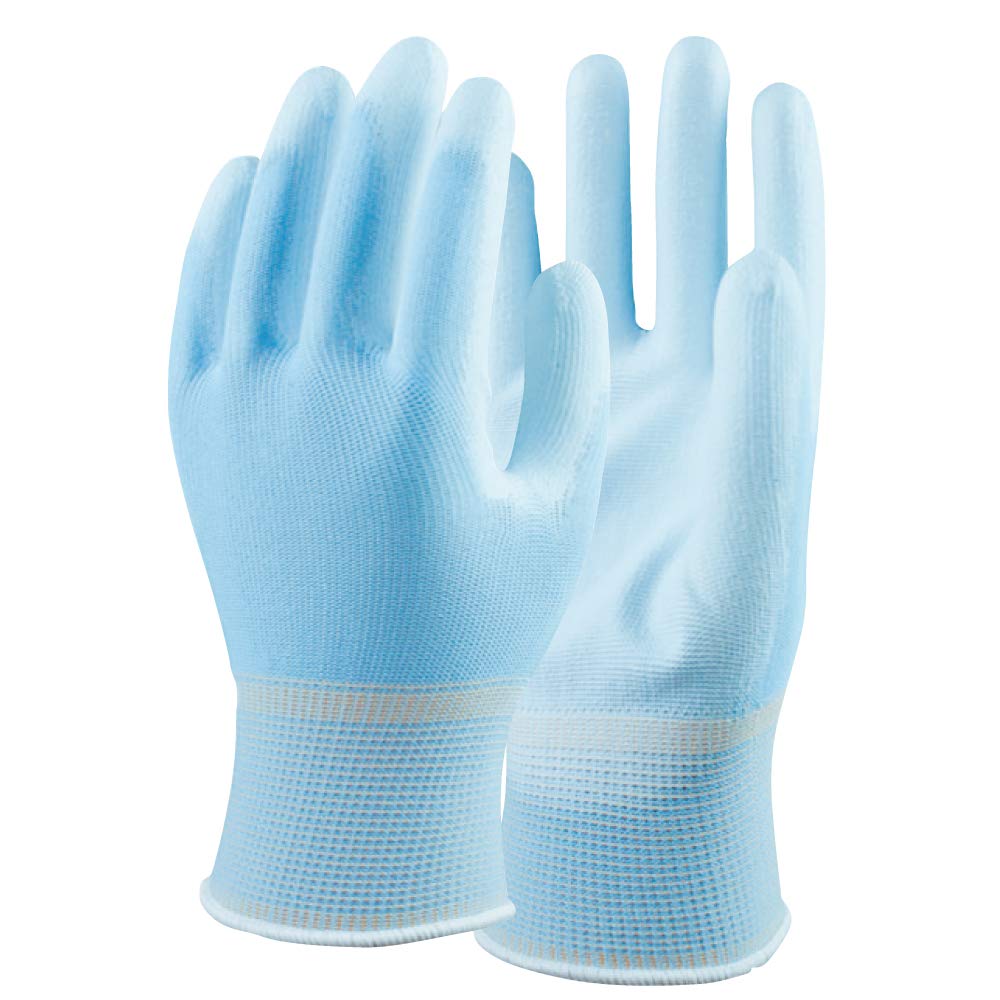 

Otafuku Glove Urethane Backless Gloves Gauge Blue L [13 Gloves Polyester] A-384 [10 Pairs] синий