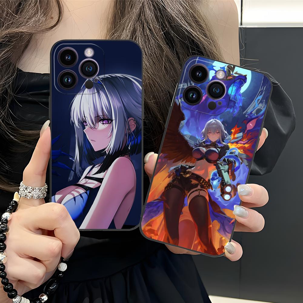 Wuthering Waves Galbrena Phone Case for iPhone 17 16 15 14 13 12 11 X XR XS 8 7 Air Pro Max Plus Mini Colorful Cover Luxury