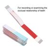 Dental Bite Articulating Paper Strips Dental Oral Teeth Care Dentist Supplies Accessory