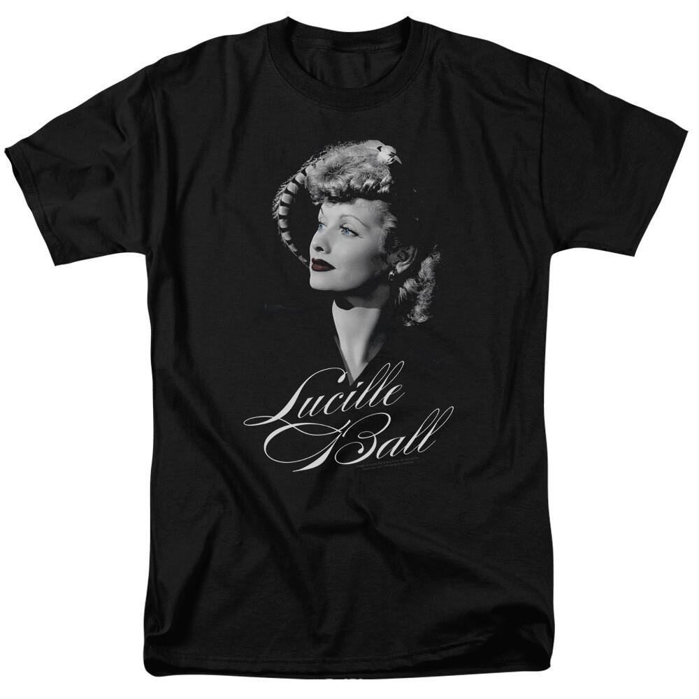 26 I Love Lucy Pretty Gaze T Shirt Licensed Funny TV Show Tee Black Unisex T-Shirt XXXXL