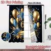 Set Of 2 Flat Printing Curtains Without Rod Popular Fabric Room Decor Use Bedroom Curtain Polyester Perfect For