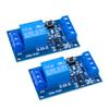 5V 12V Single Bond Button Bistable Relay Module Modified Car Start and Stop Self-Locking Switch One Key For Arduino