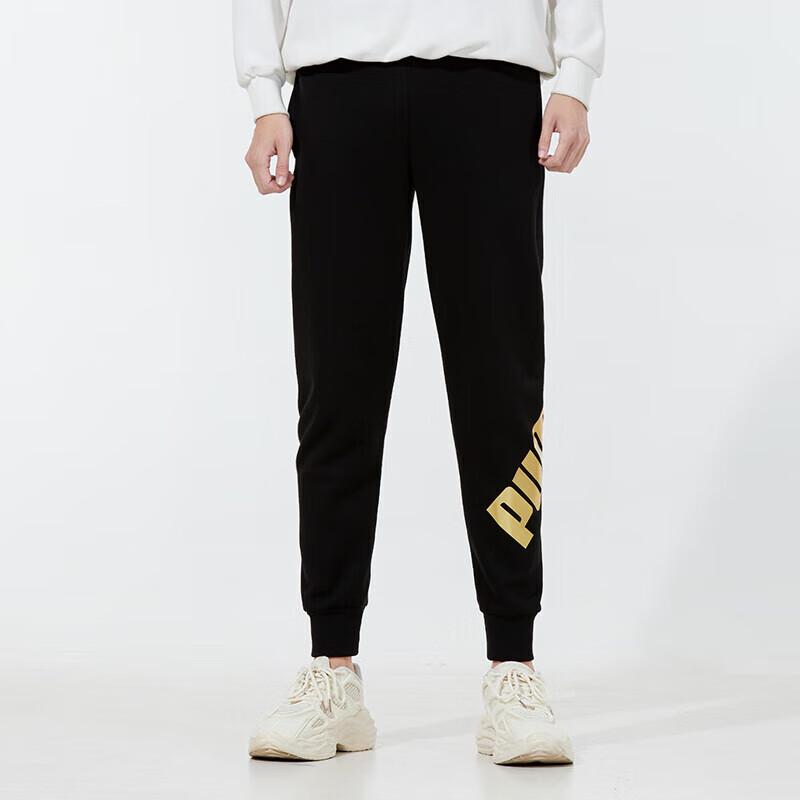 PUMA Men s Fleece Tapered Sweatpants M