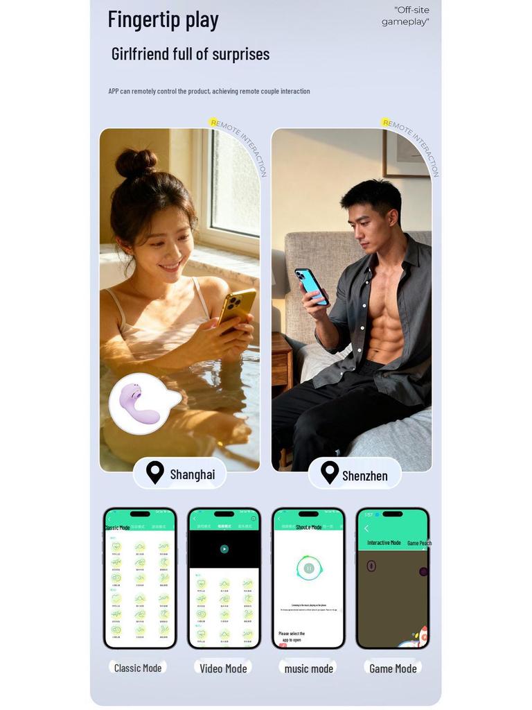 Remote Control Wearable Vibrator for Women – Strong Vibration Insertable Adult Toy