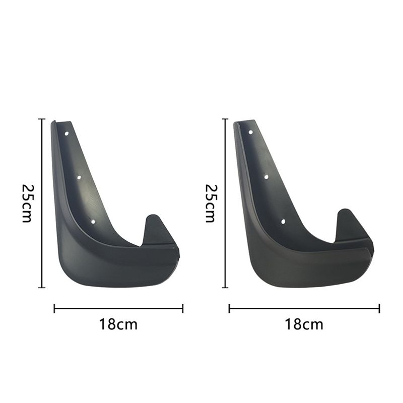 Feb.4Pcs Universal Car Mud Flaps Splash Guards Mudflaps Front Rear Wheel Mudguards Auto Accessories Splash Guards Mudflaps