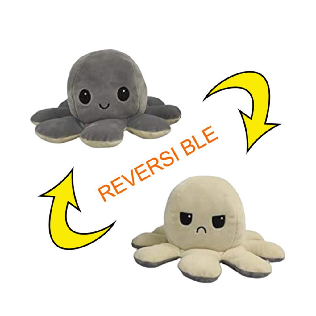 The Reversible Octopus Plushie Show your mood without saying a word!