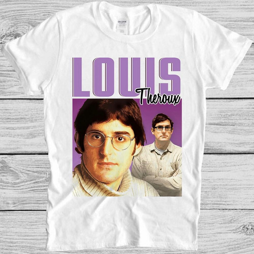 Louis Theroux BBC 80s TV Series Gay Lesbian Meme Funny Gift Tee T Shirt M1029