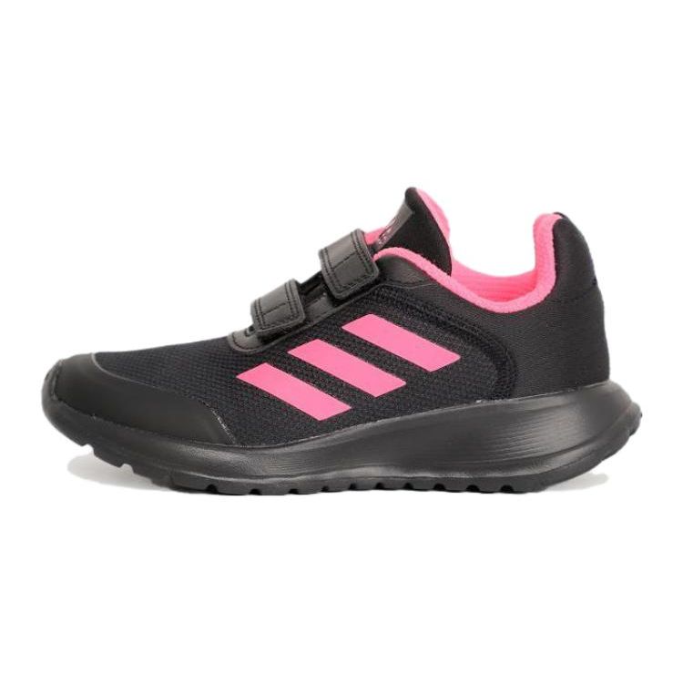 Adidas Tensaurs Comfortable Sports Durable Breathable Low-Top Kids Running Shoes Kids Running Shoes Black Pink IF0366