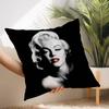 Engel Sänger M-Marilyns Kissenbezug Kurzplüsch Druck Kissenbezug Quadratische Wurfkissenbezüge Sofa Heimdeko