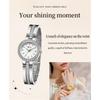 Elegant Ladies' Business Quartz Watch With Stainless Steel Strap Casual Dress Watch for Women Perfect Office Accessory