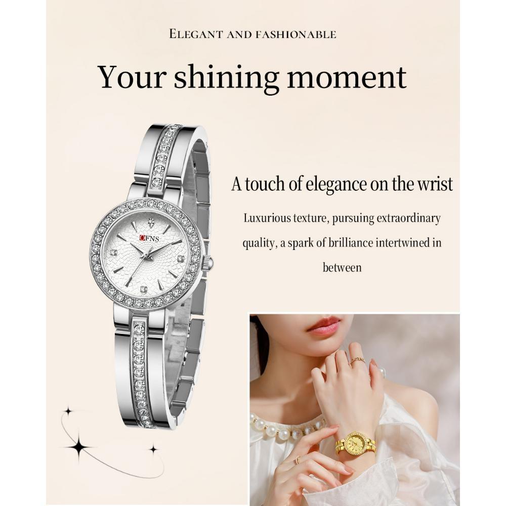 Elegant Ladies' Business Quartz Watch With Stainless Steel Strap Casual Dress Watch for Women Perfect Office Accessory