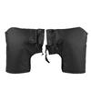 Windproof Leather Electric Motorcycle Handlebar Covers - Winter Warmth Cotton Gloves for Men & Women