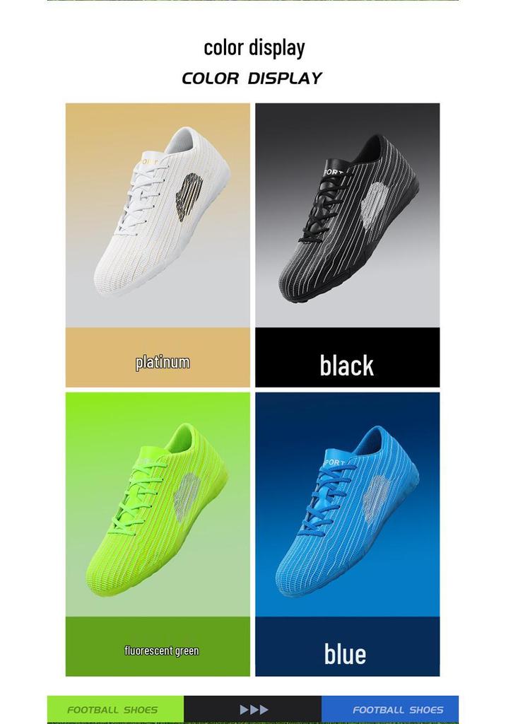 Cross-Border Youth Low-Top Football Shoes for Artificial Turf