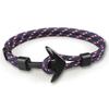 Trendy Men's Polyester Airplane Anchor Bracelet