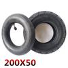 Schlauch 200x50 Schwarz Hohe Qualität Gummi Stark