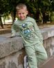 Comfortable Boys’ Tracksuit – Round Neck Pullover & Elastic Waist Pants with Cuffs, Durable Fabric, Any Season, 6063-057-33-9 HC