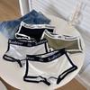 Pure Cotton Minimalist High Waist Boxer Shorts: Sporty, Sexy, and Cute for Young Women